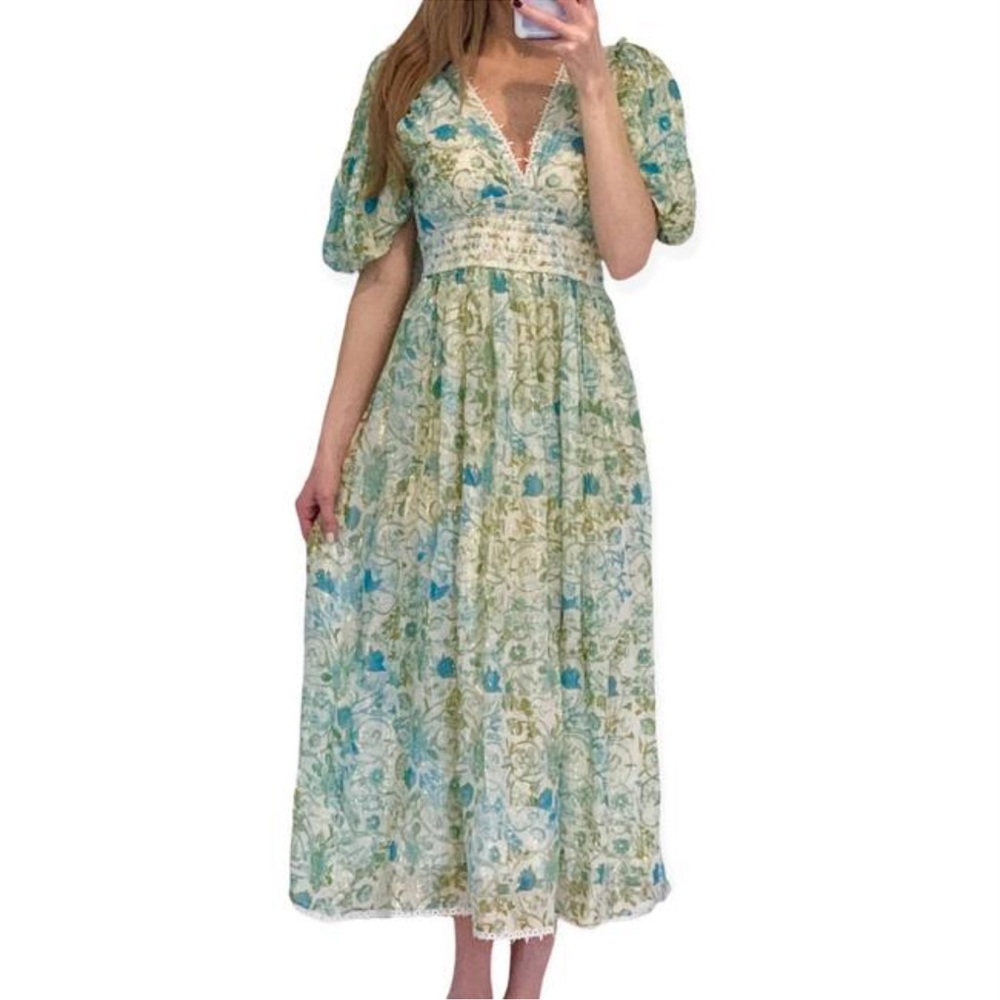 Rococo sand elan midi dress NWT